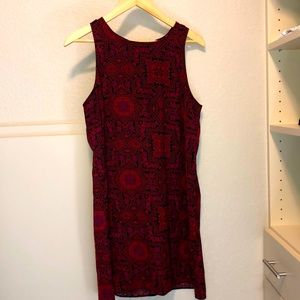 Red Shift Dress from Urban Outfitters